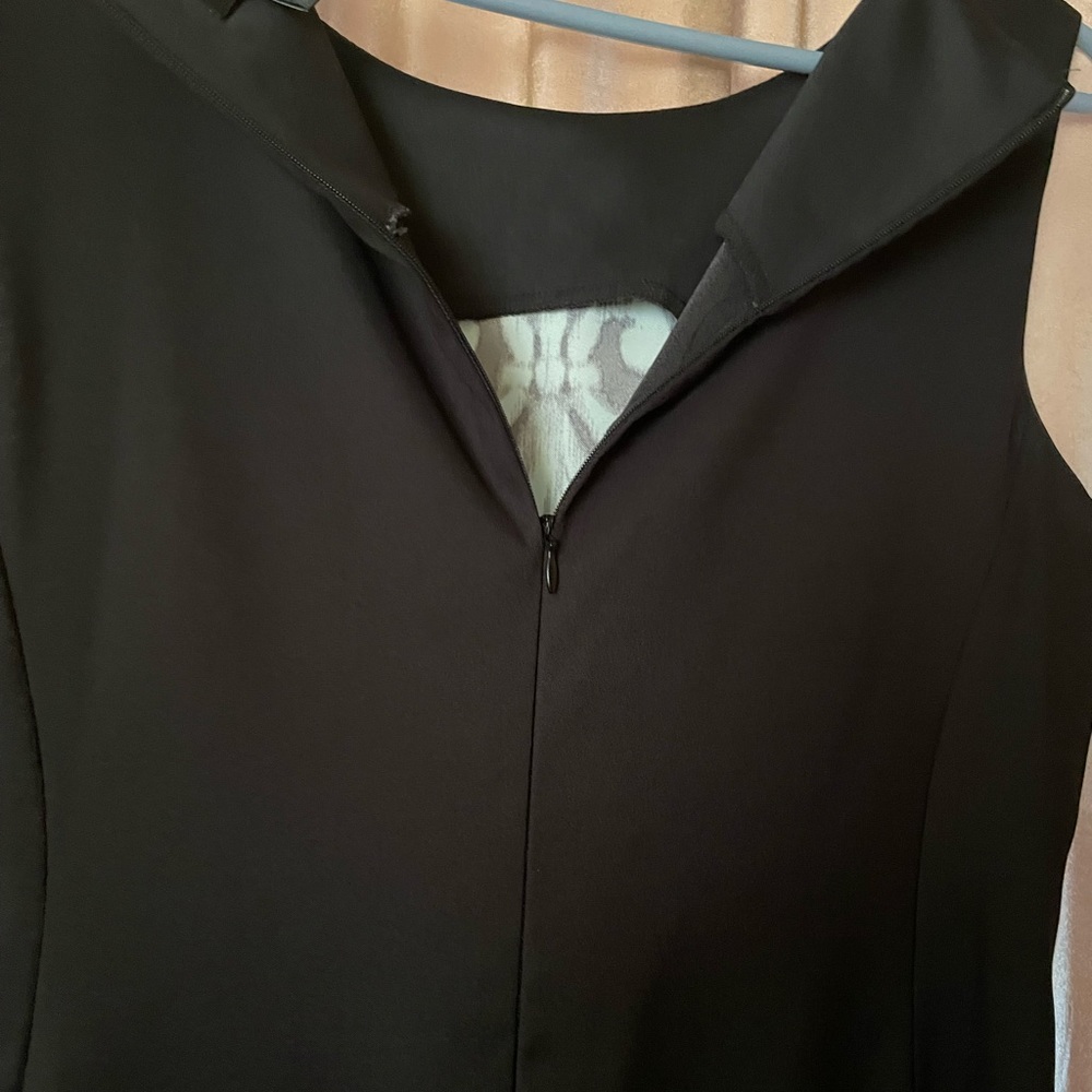 - Connected Cocktail Dress Black and Sea Foam Green Short Sleeveless Size … - Picture 4 of 6